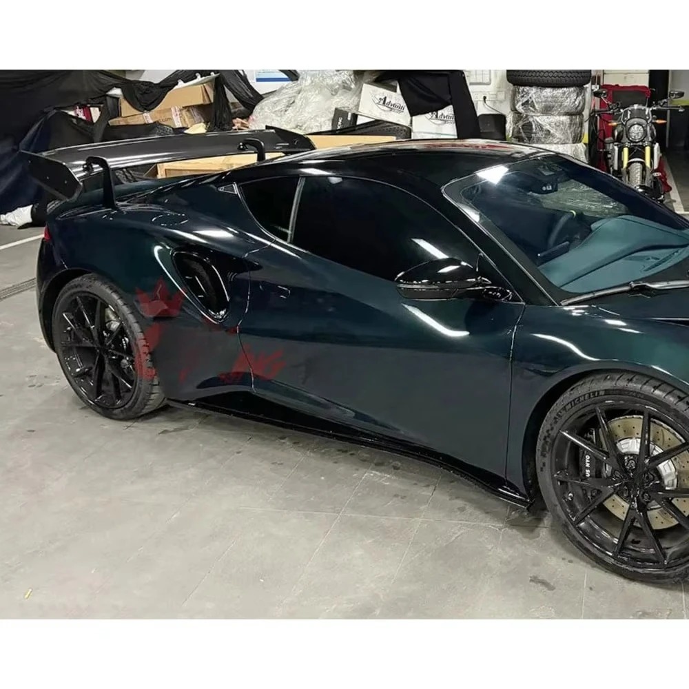 Lotus Emira GT4 Style Dry Carbon Fiber Front Lip for Lotus Emira
